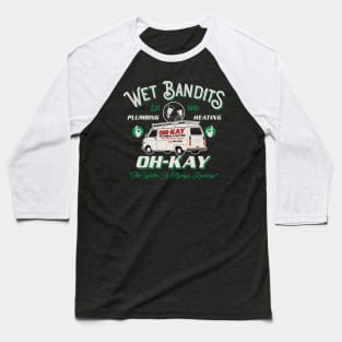 Wet Bandits Plumbing & Heating Dks Baseball T-Shirt